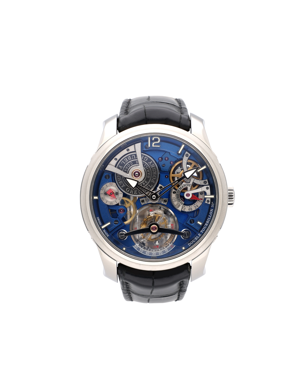 GREUBEL FORSEY Double Tourbillon 30°