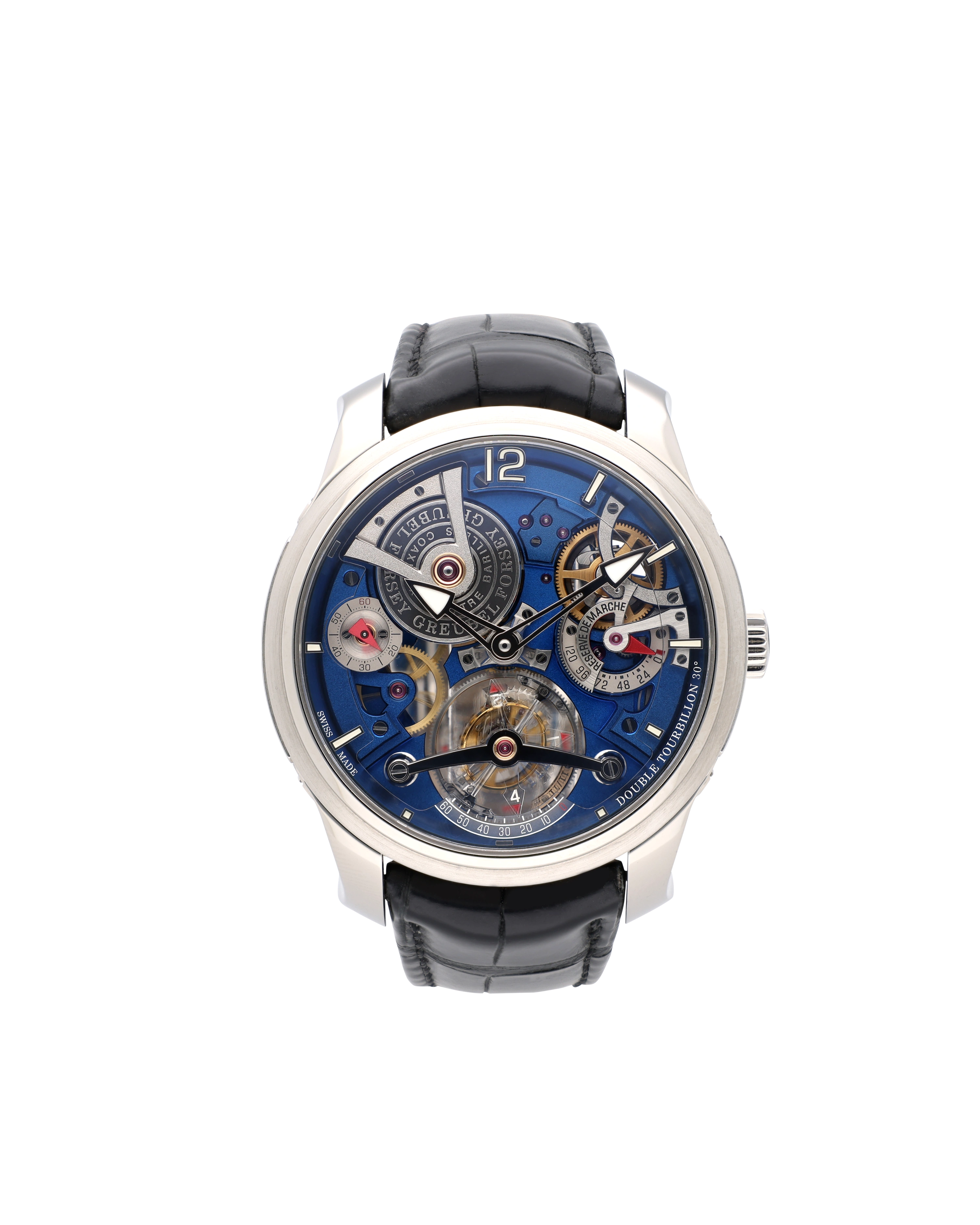 GREUBEL FORSEY Double Tourbillon 30°